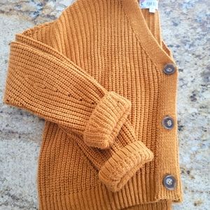 Pink Rose Sweater Small